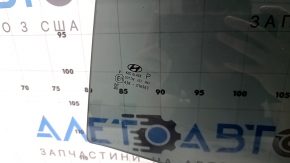 Tinted rear right door glass for Hyundai Santa Fe 24-26
