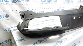 Rear bumper, bare middle section, Hyundai Santa Fe 2020 SEL, Limited, scratches, scuffs, cracks, missing fragments, broken mount