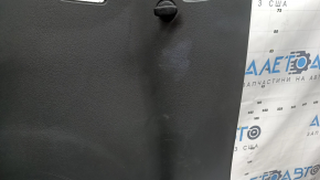 Right wheel arch trim Hyundai Santa Fe 24-26, gray, under climate control, scratches, whitened plastic, cracked