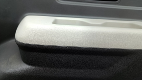 Right wheel arch trim Hyundai Santa Fe 24-26, gray, under climate control, scratches, whitened plastic, cracked