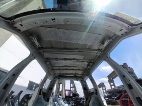 Metal roof for Hyundai Santa Fe 24-26 without panoramic windows, under roof rails, on the body
