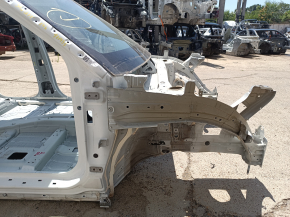 Hyundai Santa Fe 24-26 HEV front right quarter panel on the body, white