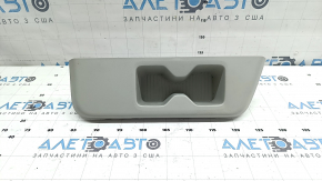 Left Hyundai Santa Fe 24-26 gray wheel arch trim cup holders, no trim