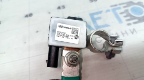 Negative terminal of the Hyundai Santa Fe 24-26 HEV battery