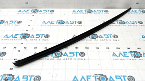 Left windshield molding for Audi A5 F5 18-25, matte black, scratches