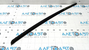 Left windshield molding for Audi A5 F5 18-25, matte black, scratches