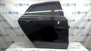 Ford Fusion mk5 13-20 keyless rear right door assembly, black G1, chrome moldings and handle