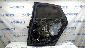 Ford Fusion mk5 13-20 keyless rear right door assembly, black G1, chrome moldings and handle