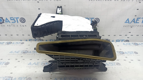 The bare heater housing and ventilation of the Hyundai Santa Fe 24-26 HEV