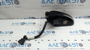 Left side mirror assembly for Ford Fusion mk5 13-19, 14 pins, BSM, turn signal, heated, backlit, black