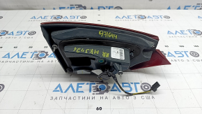 Right-hand Ford Fusion mk5 17-18 LED Inner Trunk Light, Polished