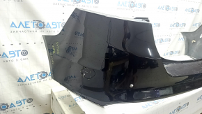 Rear bumper, bare, Ford Fusion mk5 13-18, with parking sensors and Park Assist, black, scratches