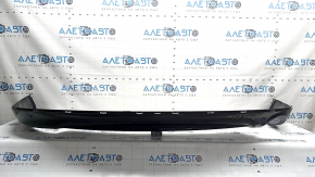 Ford Fusion mk5 13-18 rear bumper lip for 1 pipe, black, scratches, cracked fasteners