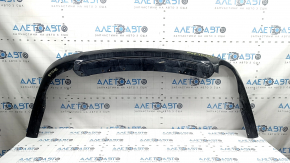 Ford Fusion mk5 13-18 rear bumper lip for 1 pipe, black, scratches, cracked fasteners