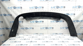 Ford Fusion mk5 13-18 rear bumper lip for 1 pipe, black, scratches, cracked fasteners
