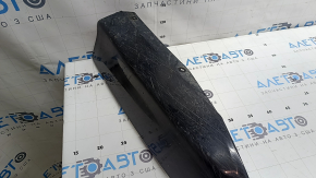 Ford Fusion mk5 13-18 rear bumper lip for 1 pipe, black, scratches, cracked fasteners