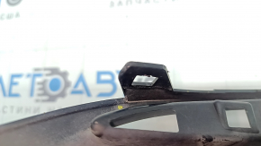 Ford Fusion mk5 13-19 rear bumper trim for 1 pipe, gloss black, broken mount, cracked fasteners