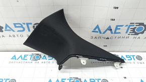 Right rear pillar trim for Audi A5 F5 18-25 5D, black, broken mount