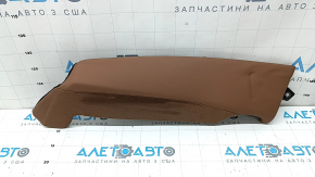Side panel of the 2nd row of seats, left, Audi A5 F5 20-25 5D, brown leather, dented