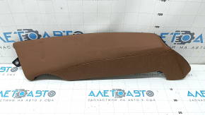 Right side panel of the 2nd row of seats for Audi A5 F5 20-25 5D leather, brown, dented