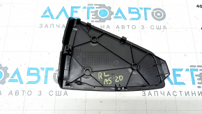 Left tailgate trim plug for Audi A5 F5 18-25 5D black, butt