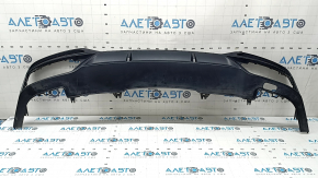 Audi A5 F5 20-25 S-Line rear bumper lip, matte black, scratches