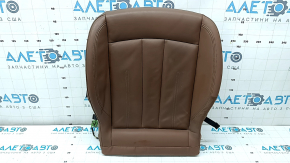 Audi A5 F5 20-25 5D heated driver's seat upholstery, brown leather, worn, dry-cleanable