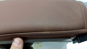 Audi A5 F5 20-25 5D heated driver's seat upholstery, brown leather, worn, dry-cleanable