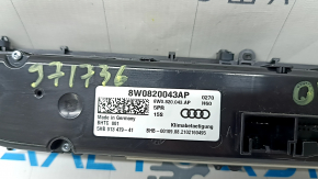 Audi A5 F5 18-25 climate control with heated seats, worn glass