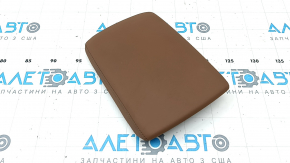Audi A5 F5 20-25 armrest, brown leather, with overlay
