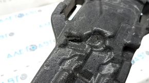 The front bumper absorber of the Audi A5 F5 20-25 is dented