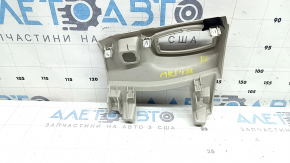 Left dashboard trim for light control, Ford Fusion mk5 17-20, gray