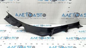 Inner rear left door sill trim for Audi A5 F5 18-25 5D, black, scratches
