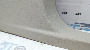 Ford Fusion mk5 17-20 lower right center pillar trim, gray, needs cleaning, scratches
