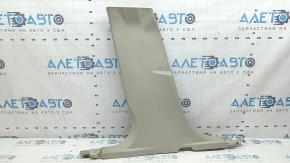 Lower left center pillar trim for Ford Fusion mk5 17-20, gray, needs cleaning, scratches