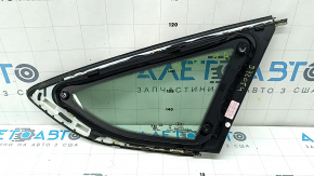 Rear left window, blind glass, Audi A5 F5 18-25, 5D chrome, dented