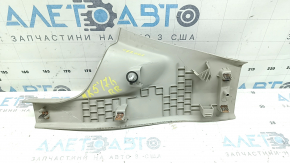 Rear right door sill plate for Ford Fusion mk5 17-20, gray, scratches, dry cleanable