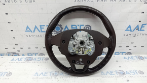 Ford Fusion mk5 17-20 steering wheel, brown leather, heated, ready for re-upholstery