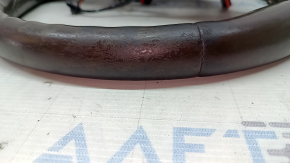 Ford Fusion mk5 17-20 steering wheel, brown leather, heated, ready for re-upholstery