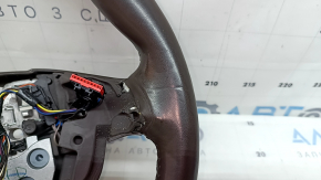 Ford Fusion mk5 17-20 steering wheel, brown leather, heated, ready for re-upholstery