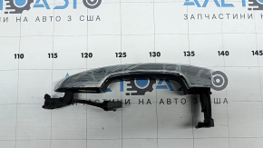 Door handle outer front left Hyundai Sonata 15-19 keyless chrome