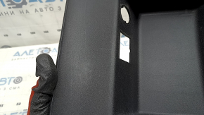 Front center console trim for Ford Fusion mk5 17-20, black, for cigarette lighter and lighting, scratches