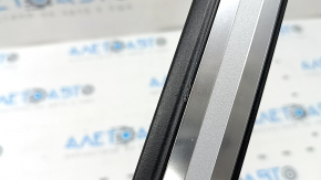 Audi A5 F5 17-25 5D black with chrome, scratches, outer front right door sill plate
