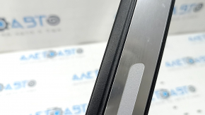 Audi A5 F5 17-25 5D black with chrome, scratches, outer front right door sill plate