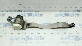 Rear left seat belt for Ford Fusion mk5 17-20, gray, dry-cleanable