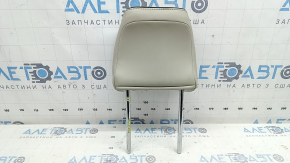 Front right headrest for Ford Fusion mk5 17-20, adjustable, titanium, Platinum, leather, gray