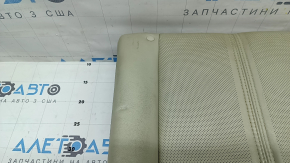 Right rear seat backrest for Ford Fusion mk5 17-20, gray leather, brown leather insert, perforation, Platinum, dry-cleanable, dents