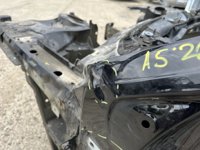 Front left quarter panel of Audi A5 F5 18-25 5D on the body, black, dented