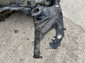 Front left quarter panel of Audi A5 F5 18-25 5D on the body, black, dented