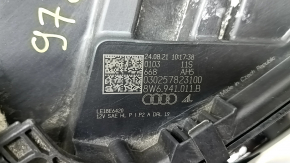 Left front headlight assembly for Audi A5 F5 20-24 LED, polished